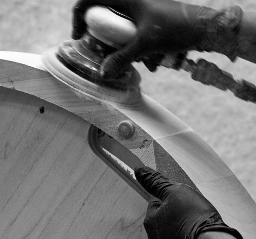Sanding Detail