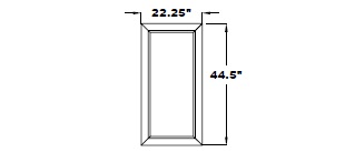 RECTANGULAR BUMPER WITH WOOD TRAY