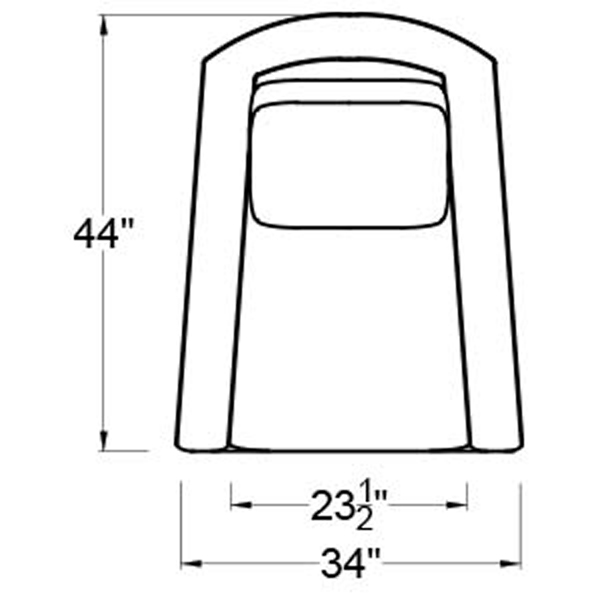 BARREL BACK SWIVEL CHAIR