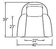 BARREL BACK SWIVEL CHAIR