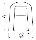 BARREL BACK SWIVEL CHAIR
