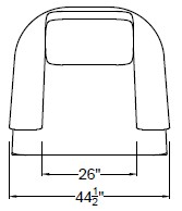 BARREL BACK SWIVEL CHAIR