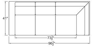 Left Arm Corner Sofa