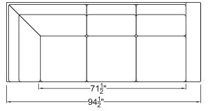 Right Arm Corner Sofa