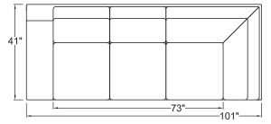 Left Arm Corner Sofa