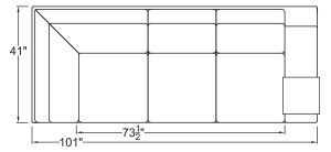 Right Arm Corner Sofa