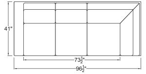 Left Arm Corner Sofa