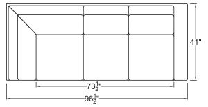 Right Arm Corner Sofa