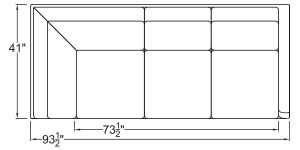 Right Arm Corner Sofa
