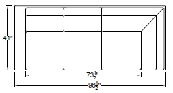 Left Arm Corner Sofa