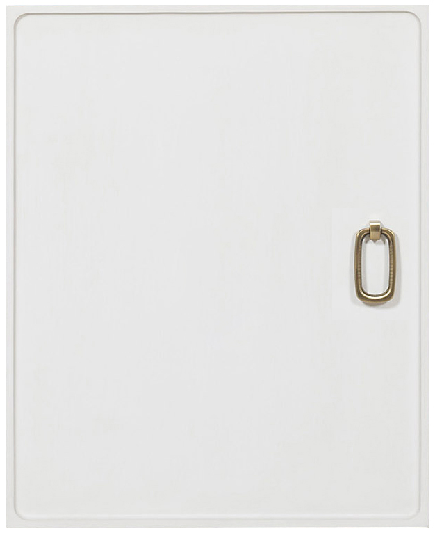 One Centered on Inner Edge of Each Door